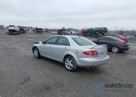 2004 Mazda Mazda6 I из США, поврежденный, VIN 1YVFP80C345N14894